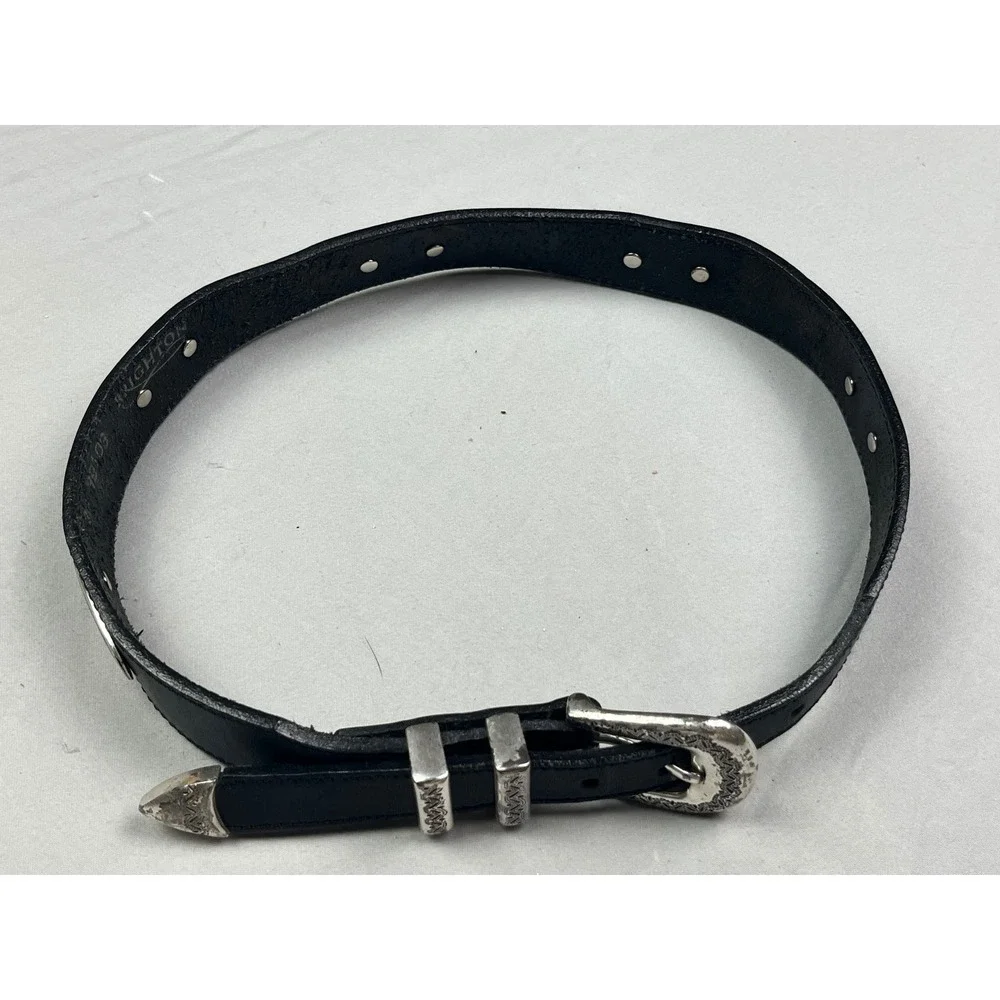 Brighton black leather